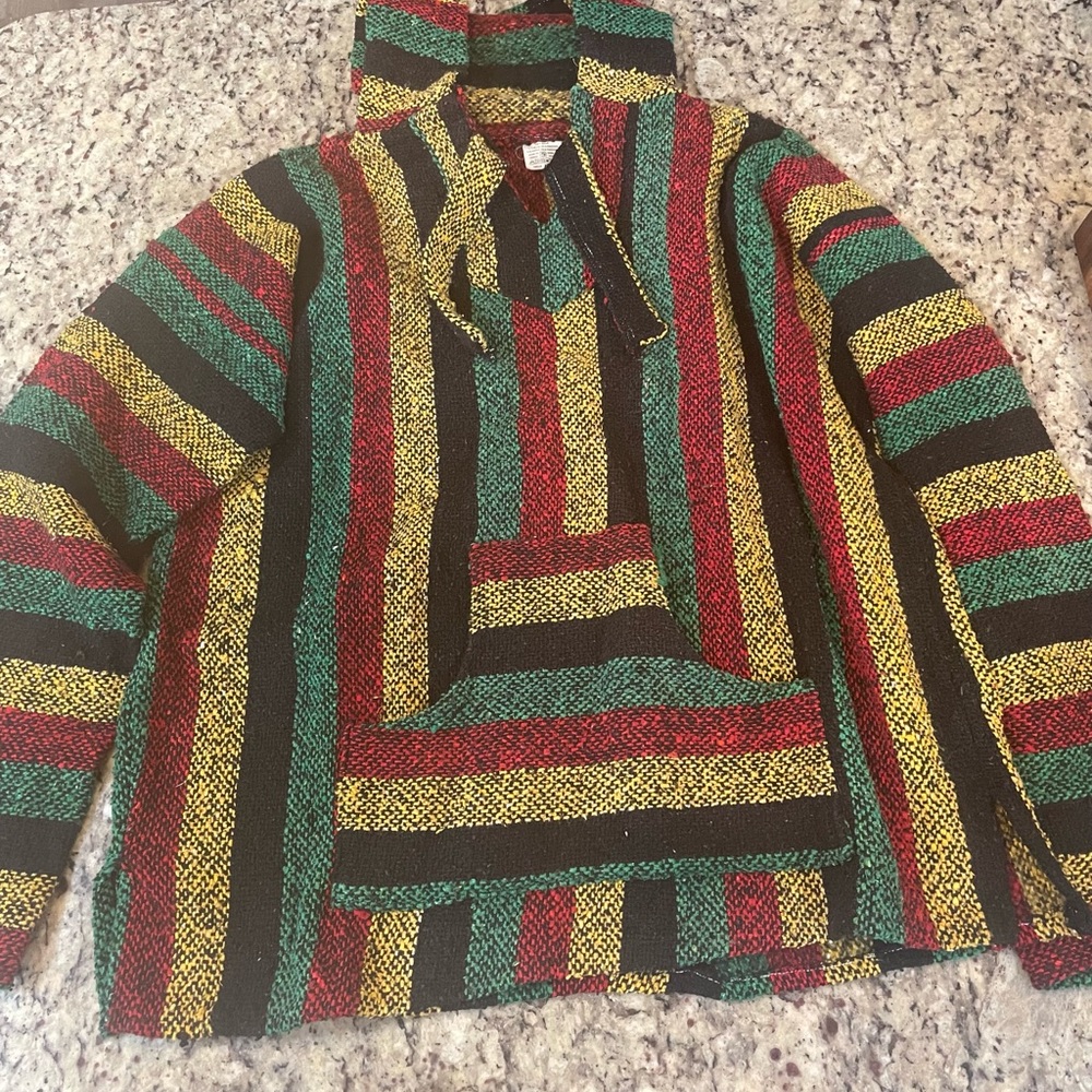 Multicolor Striped Men's Jacket